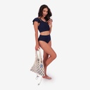 Bikini femme à épaule dénudée
