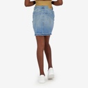 Jupe mini femme en jeans- MINA