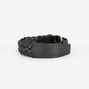 Ceinture tressé unisexe en cuir