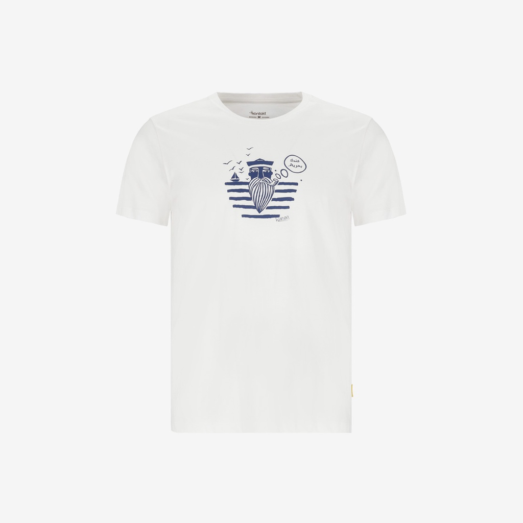 T-shirt homme manches courtes عندك بحرية
