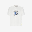 T-shirt oversized unisexe adulte manches courtes سيدي بو سعيد