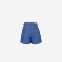 Skort fIlle avec noued en jeans