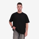 T-shirt oversized unisexe adulte manches courtes  جريدة