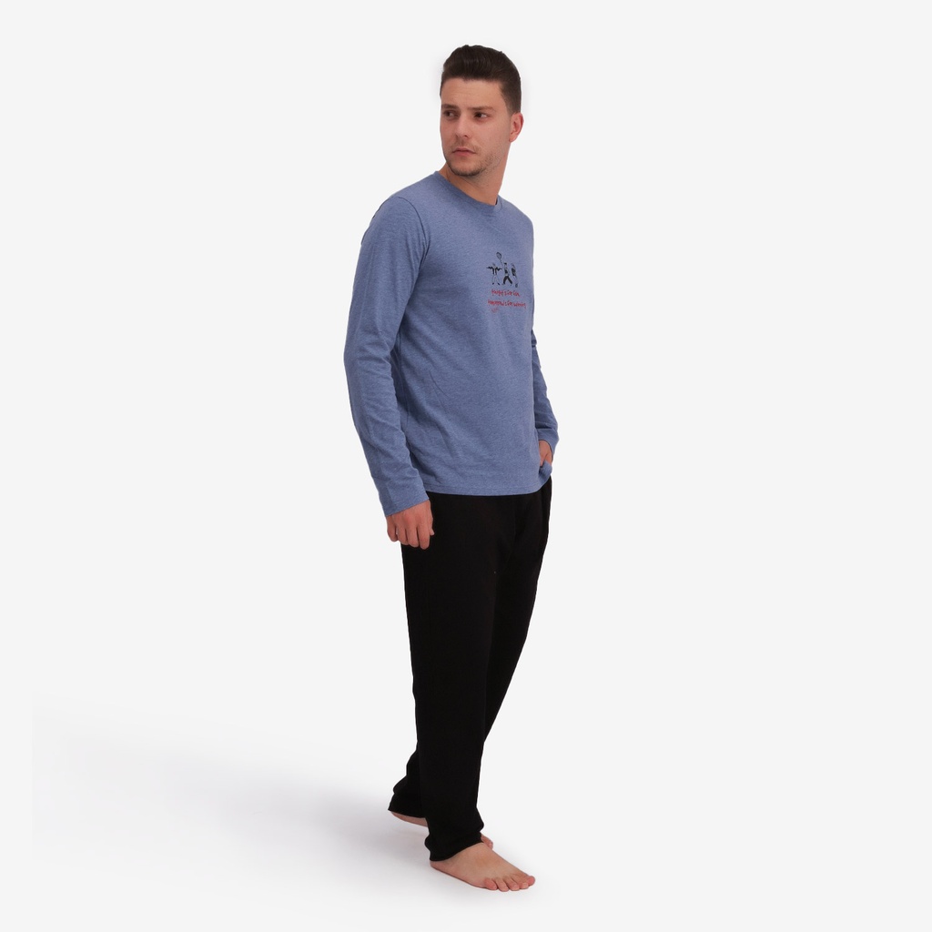 Pyjama homme manches longues tonight's for fun,tomorrow's for winning