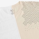 Upcycling t-shirt oversized homme manches courtes MARGOUM &amp; LOSANGE VERSION 1