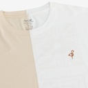 Upcycling t-shirt oversized homme manches courtes MARGOUM &amp; LOSANGE VERSION 2