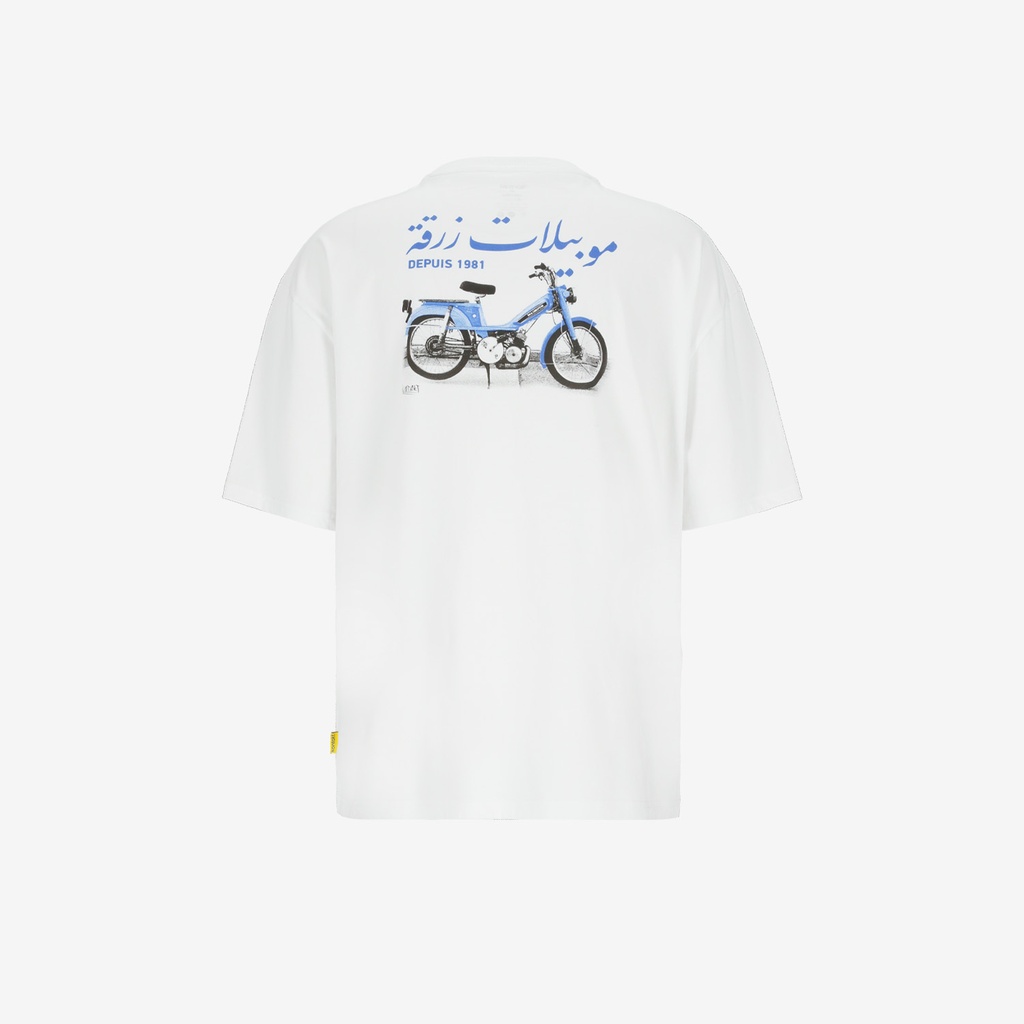 T-shirt oversized homme manches courtes  موبيلات زرقة