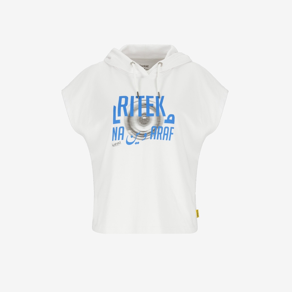 Hoodie femme oversized sans manches RITEK ما NAARAFوين