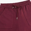 Jogger femme jambe droite avec poches plaquées