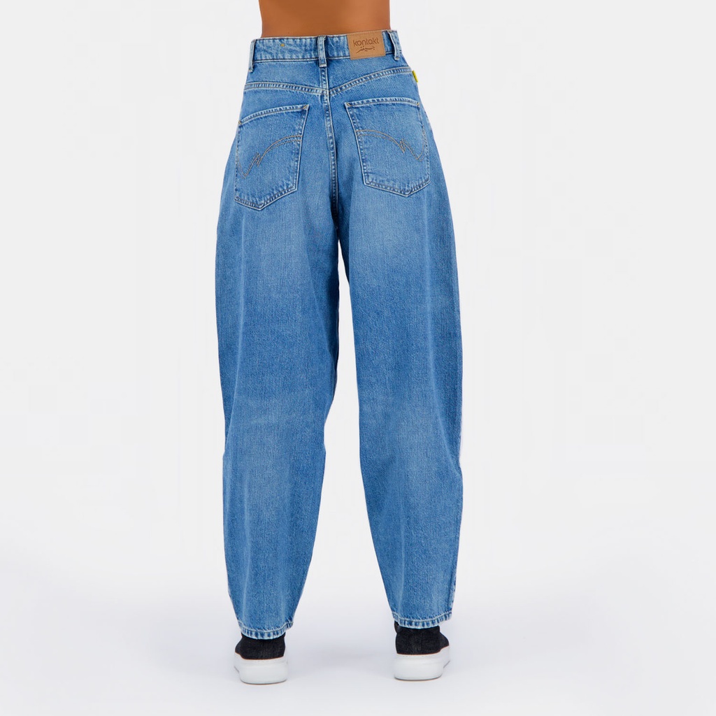 Balloon jeans femme- BAYA