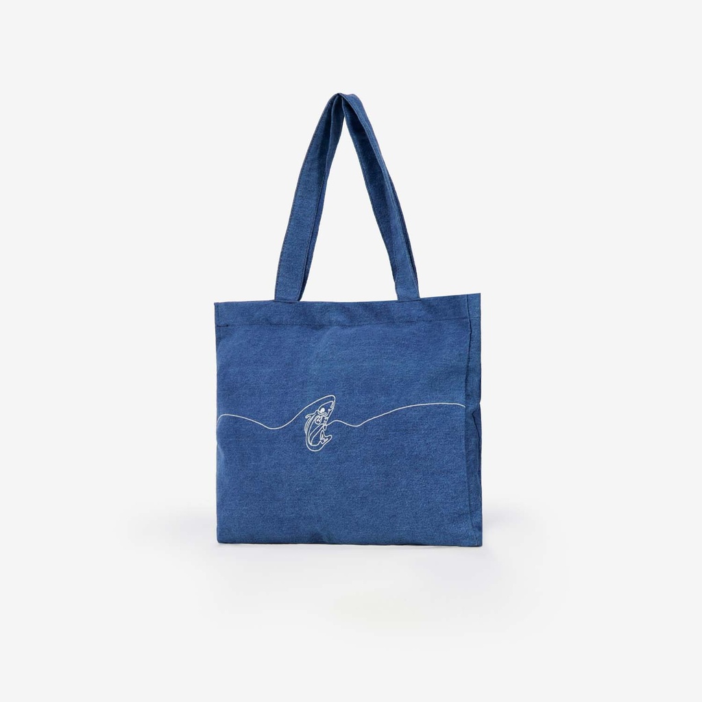 Tote bag unisexe en jeans HOUTA