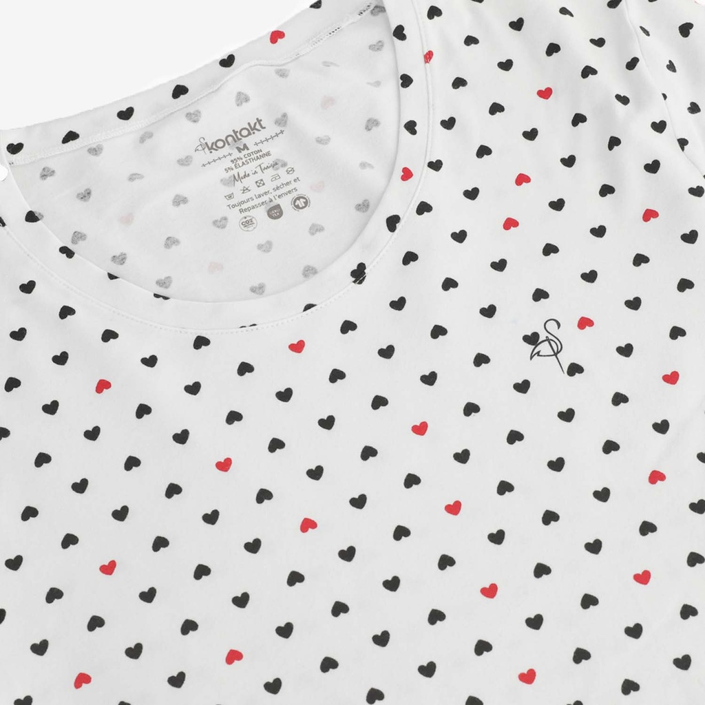 Pyjama femme manches longues