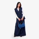 Blazer croisé femme sans manches-SAHAR
