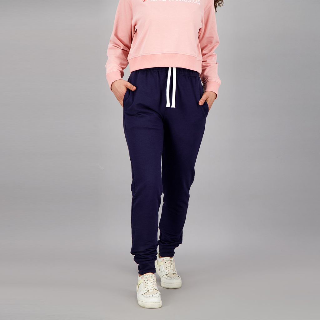 JOGGER SLIM FEMME EN MOLLETON