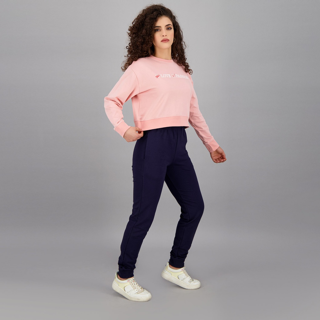 JOGGER SLIM FEMME EN MOLLETON