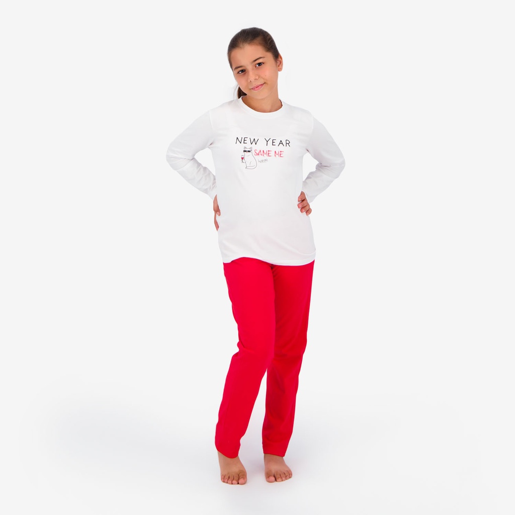 Pyjama unisexe enfant manches longues NEW YEAR SAME ME