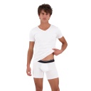 Boxer homme en coton stretch