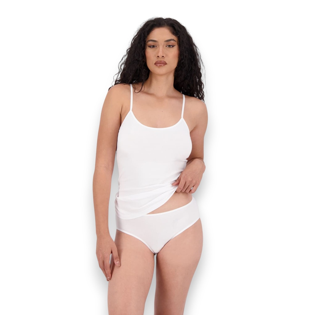 Slip taille Haute femme  en coton bio