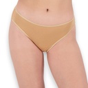 Lot de 3 Slips taille basse femme en microfibre extensible