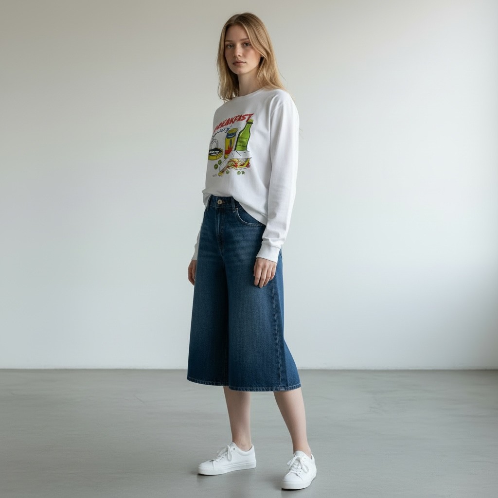 Sweat femme oversized   breakfastتونسي