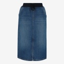 Jupe midi fille en jeans