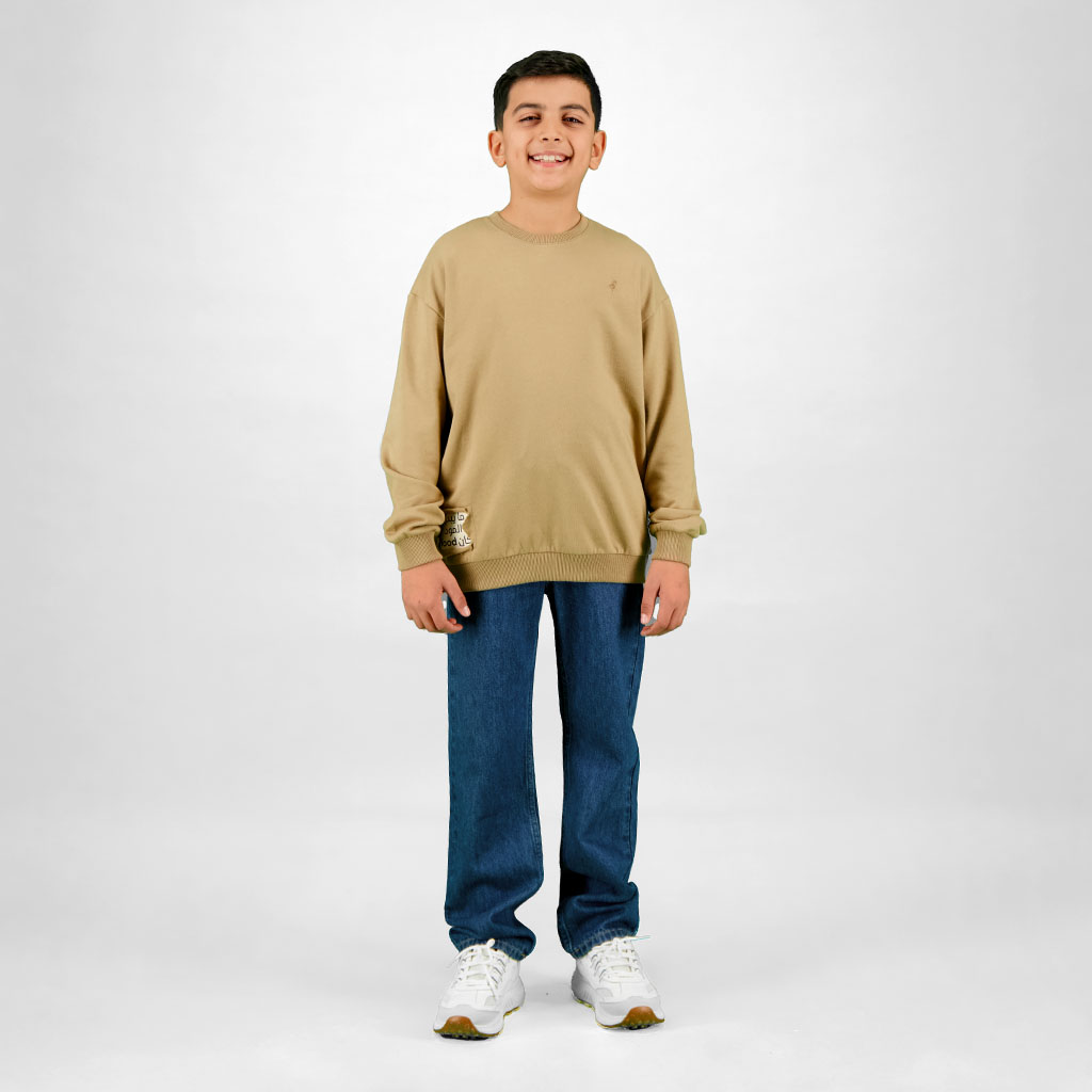 Sweat unisexe enfant avec patch animé