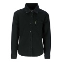 Chemise fille avec poche poitrine en jeans