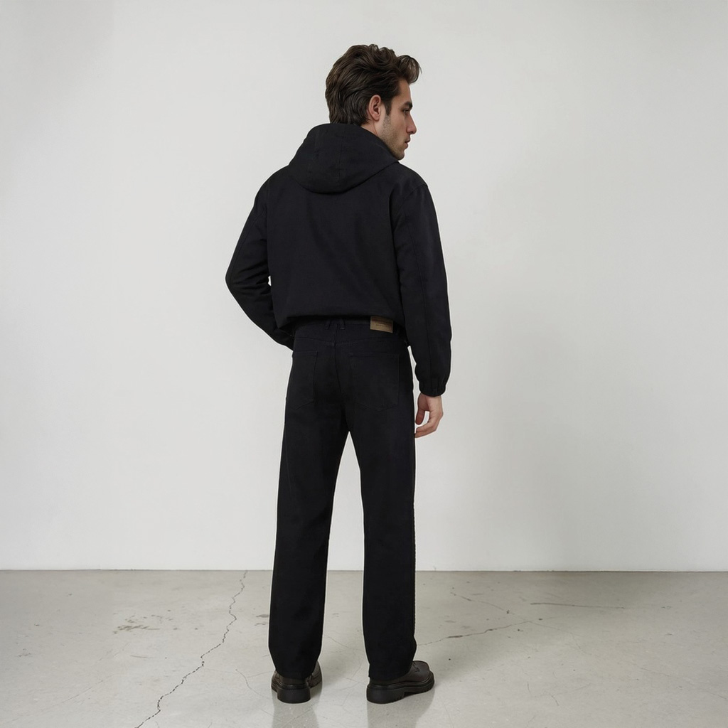 Bombers oversized unisexe à capuche