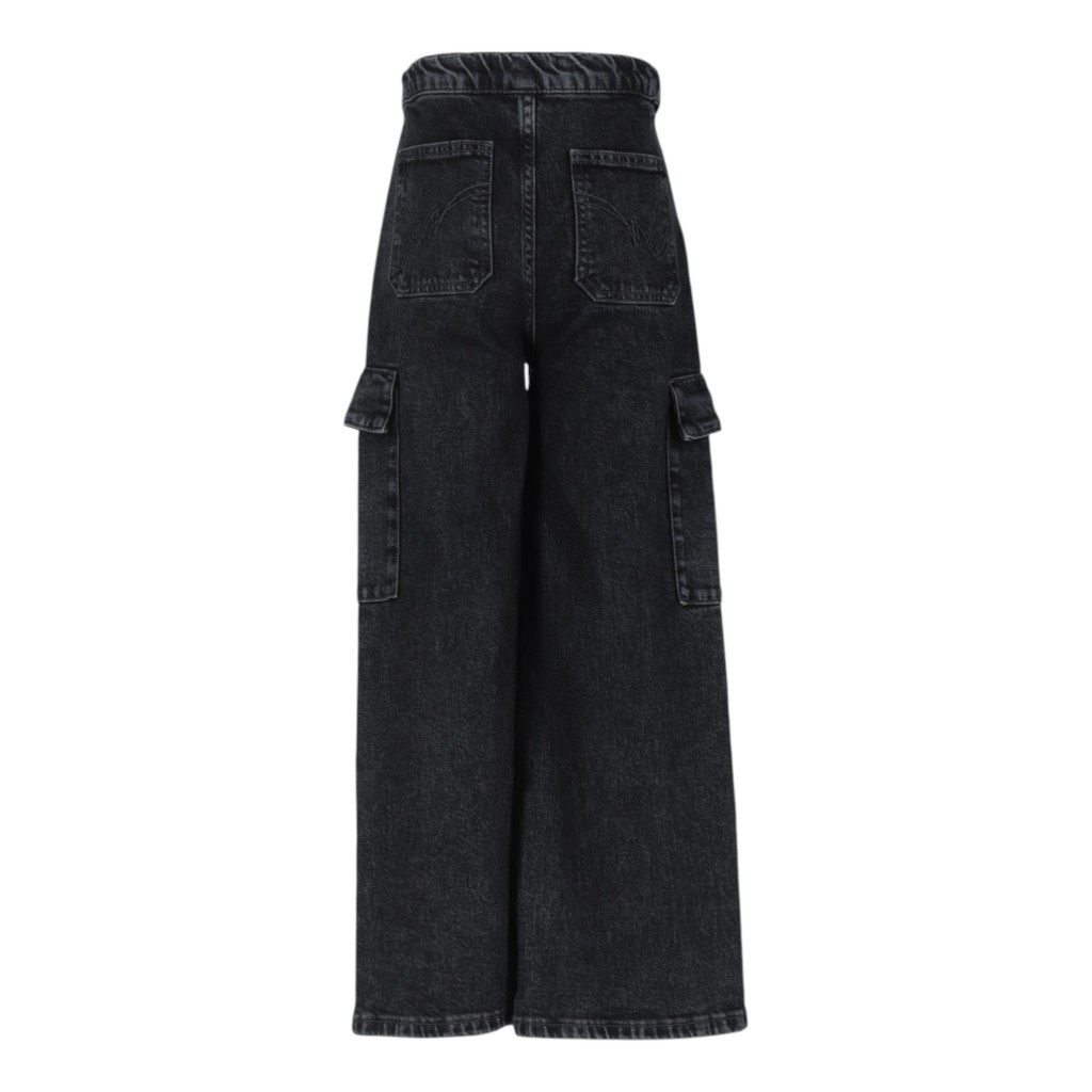 Cargo jeans fille