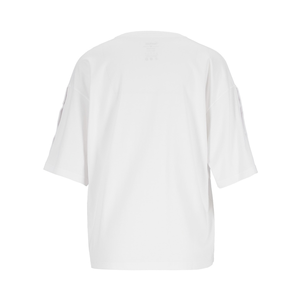 T-shirt femme sur taille avec boutons pression  CHEWING GUM
