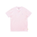 T-shirt homme manches courtes avec bande rectiligne et broderie