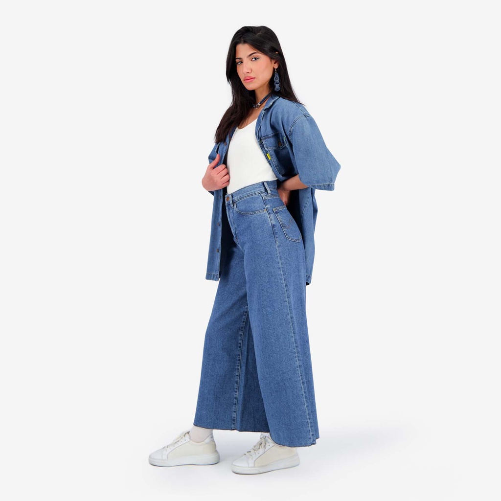 Super wide leg jeans femme - WIDED 2.0
