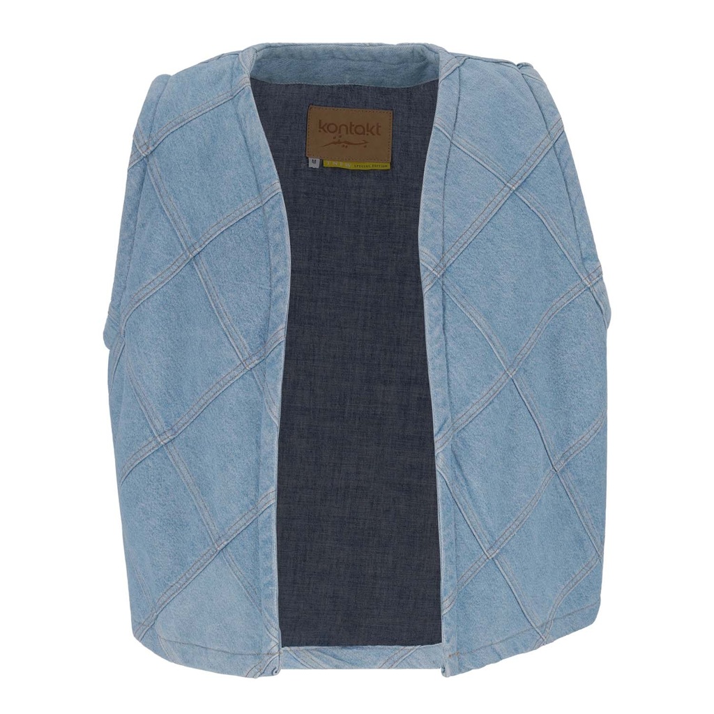 Farmla unisexe avec doublure matelassé en jeans UPCYCLING METHODS - TUNIS FASHION WEEK 2024
