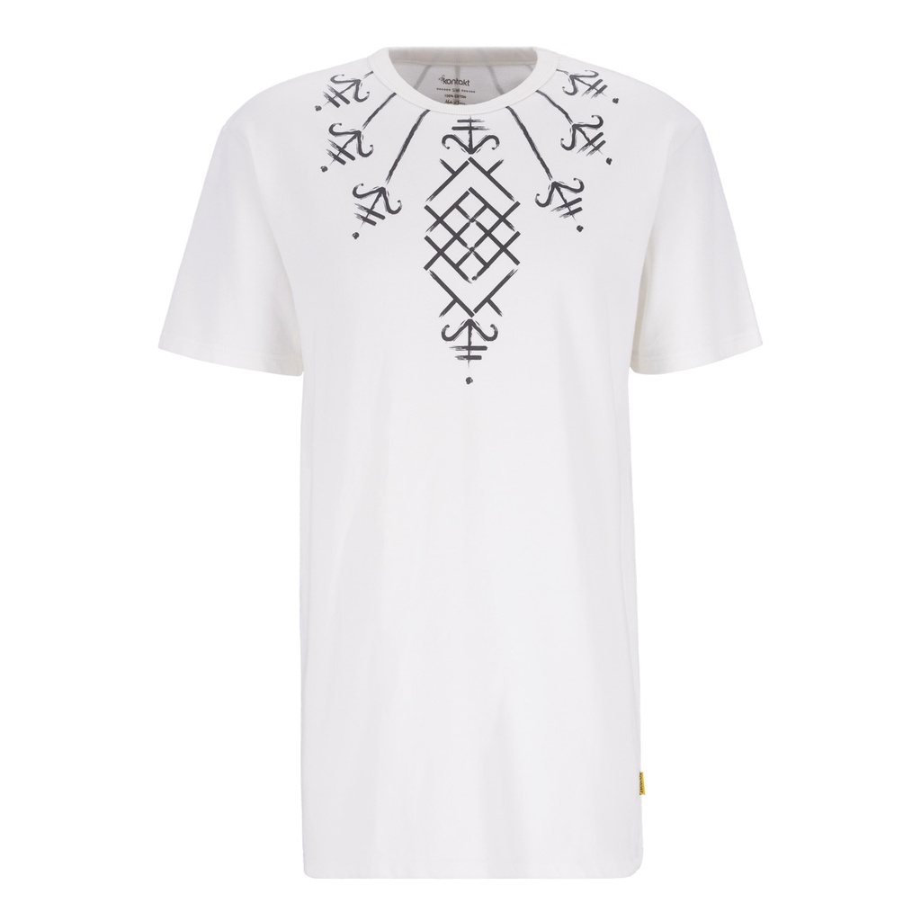 T-shirt &amp; Robe oversized unisexe Modular MOTIF BERBERE HEAVY PRINT AND LASER - TUNIS FASHION WEEK 2024
