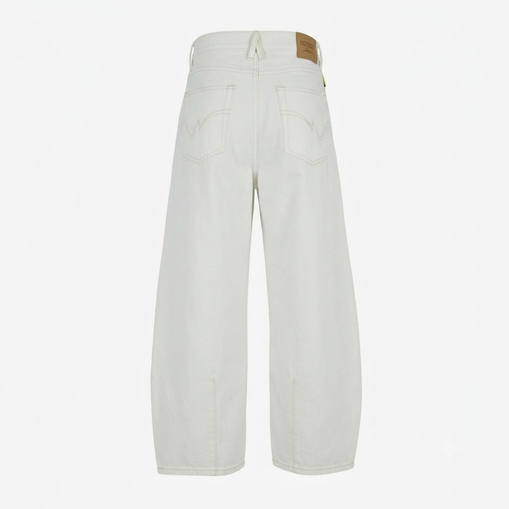 Barrel jeans unisexe - BIBOO
