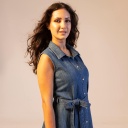 Robe chemise femme sans manche en lin