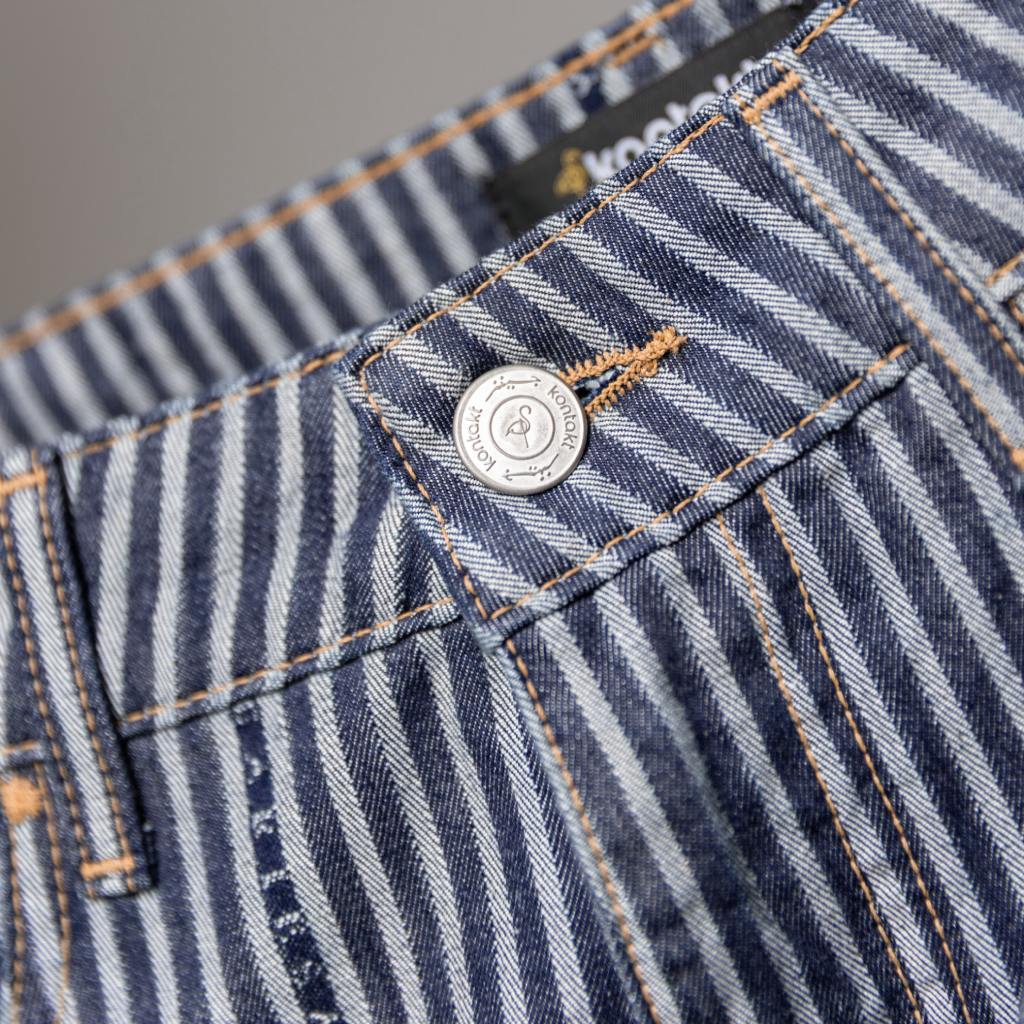Baggy Jeans unisexe en jacquard