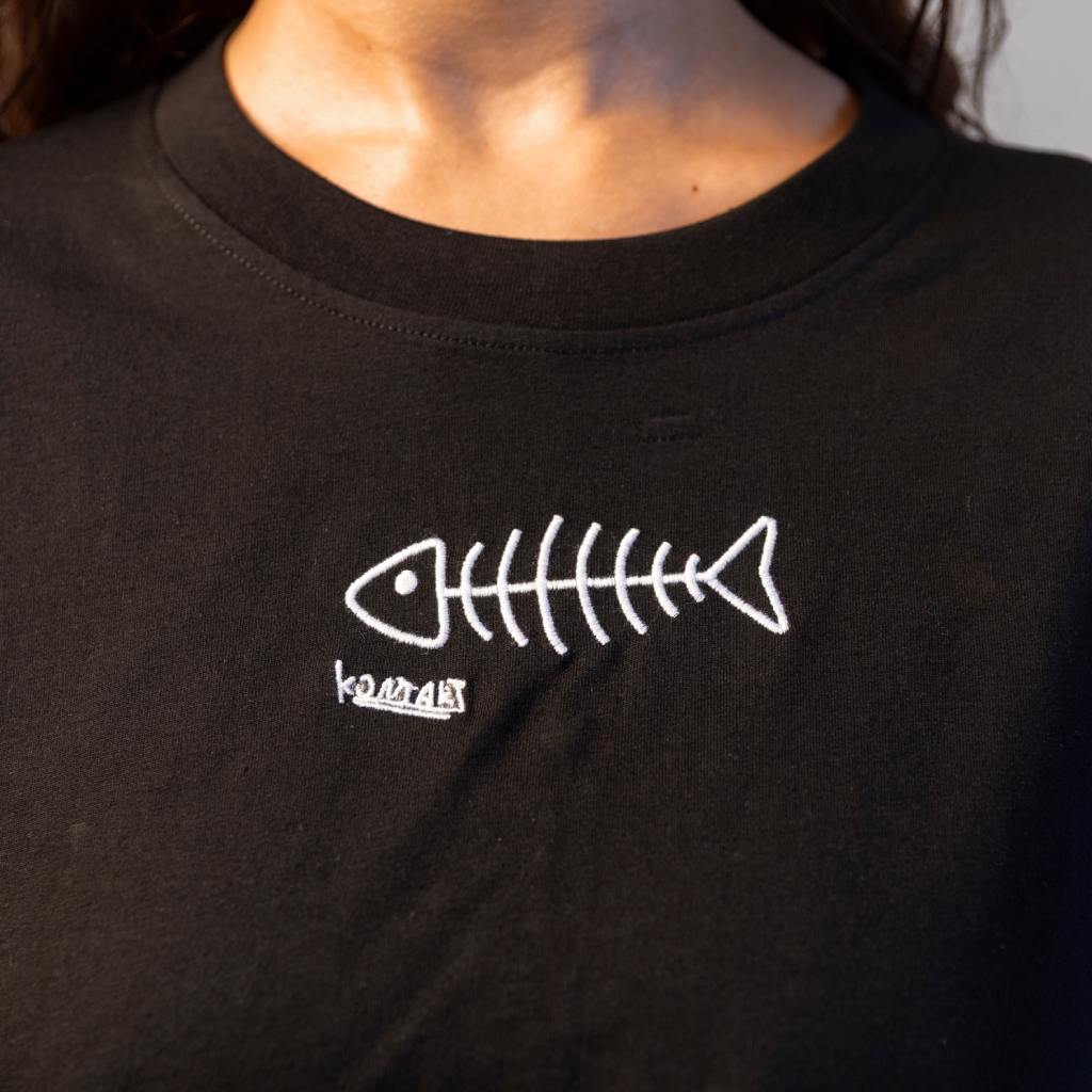 T-shirt poncho femme POISSON
