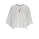 T-shirt oversized femme manches courtes فلفل