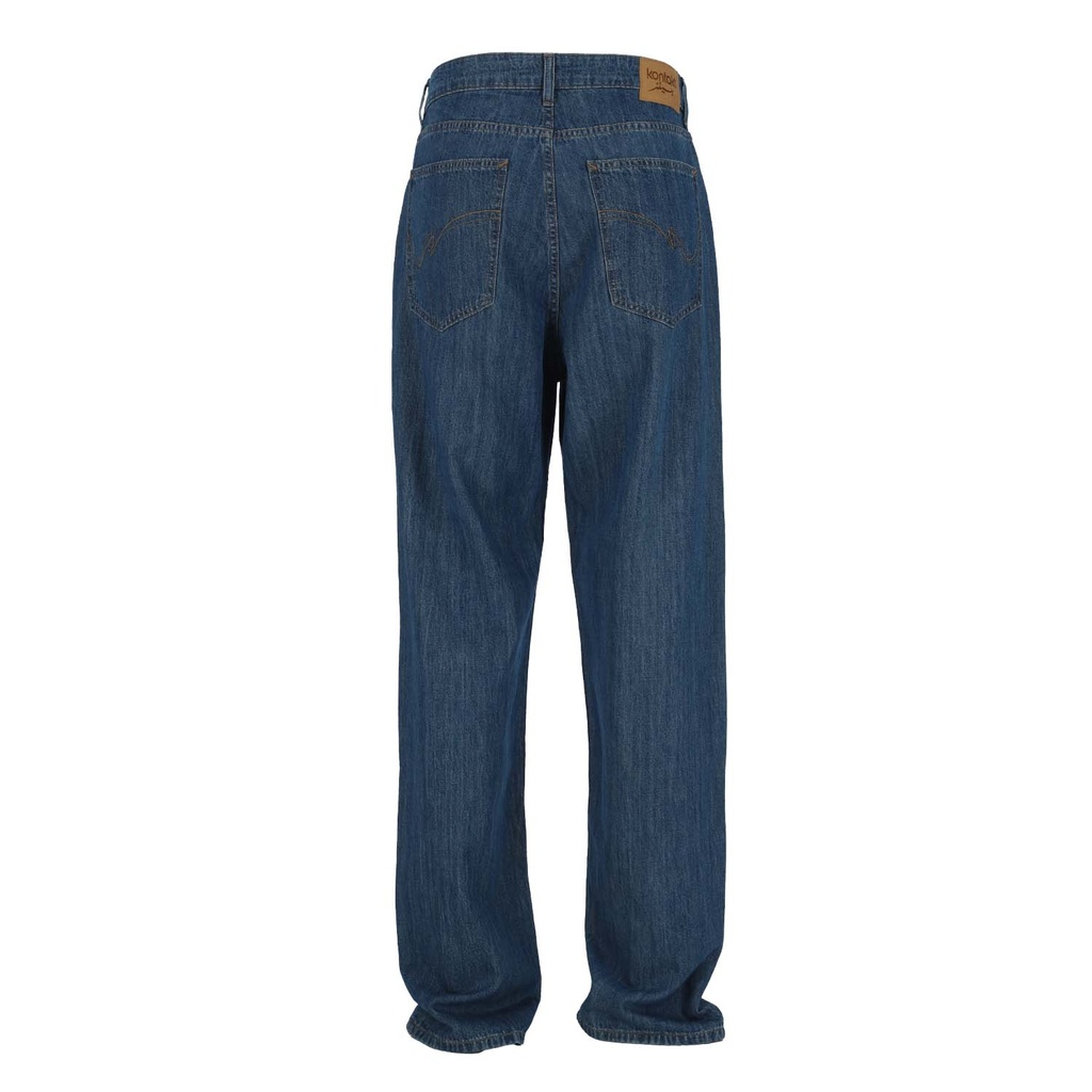 Loose Straight Jeans homme en lin