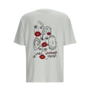 T-shirt unisexe oversized manches courtes الوجوه هي هي