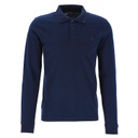 POLO HOMME MANCHES LONGUES AVEC BRODERIE