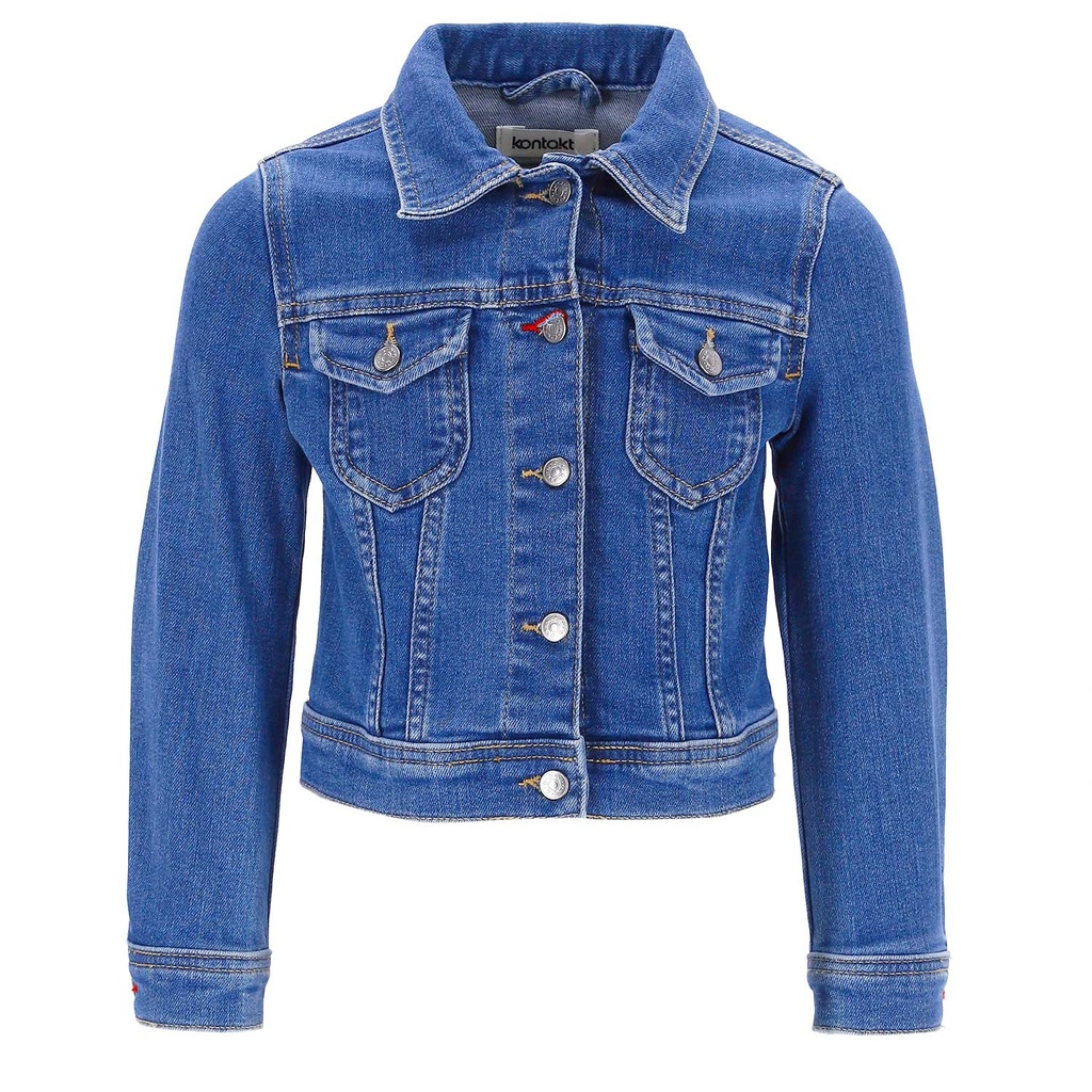 VESTE SLIM FILLE EN JEANS