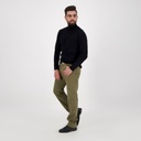 PANTALON SLIM HOMME TOUCHÉ VELOUR