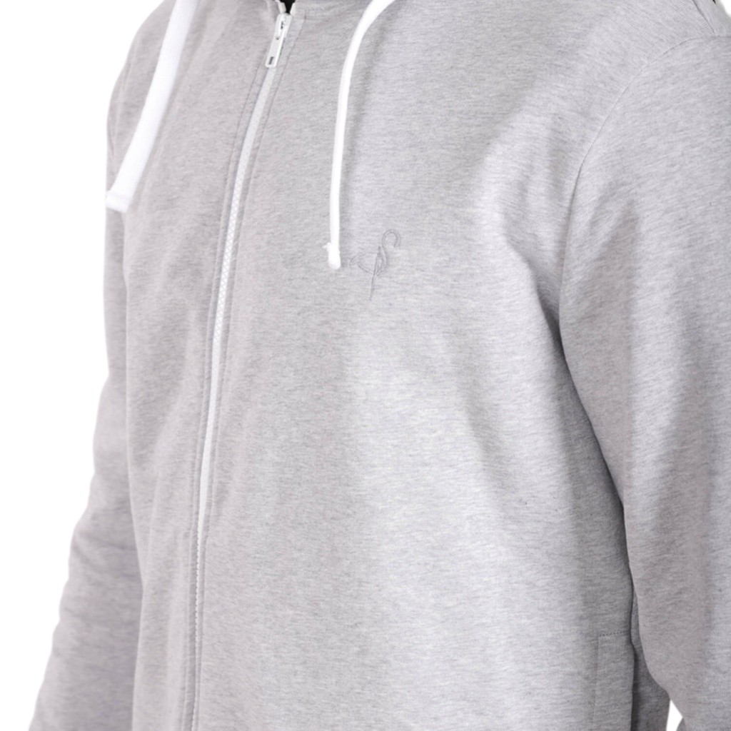 HOODIE ZIPPE HOMME AVEC BRODERIE