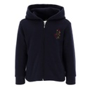 HOODIE ZIPPÉ BEBE AVEC BRODERIE