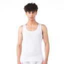 Singlet col bas homme en coton pur