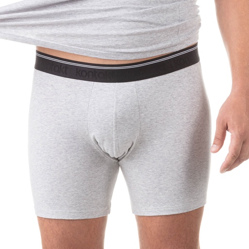 Boxer grandes tailles en coton stretch