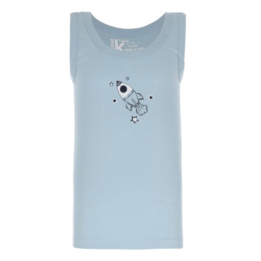 Singlet garçon fusée en coton pur