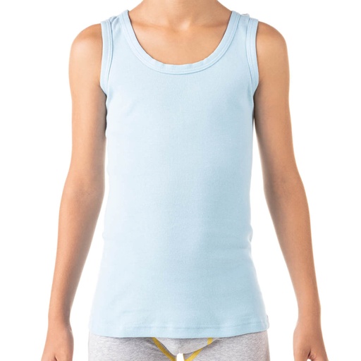 Singlet garçon en coton pur